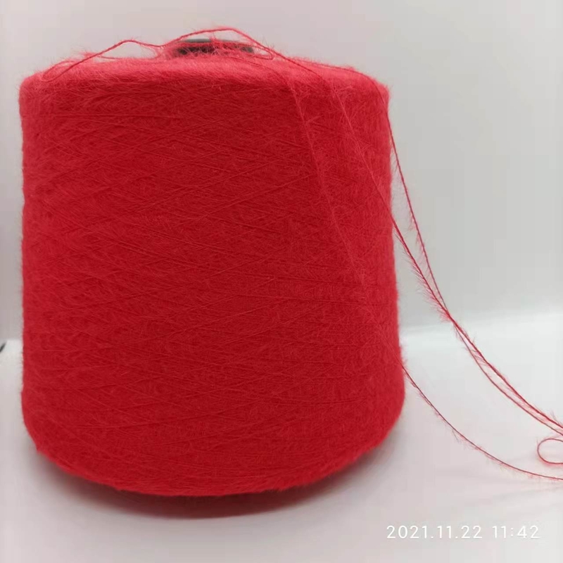 Bont zoals 1.3cm Buitensporig Garen Nylon Mink Yarn With Streight Pile voor het Maken van Sweater